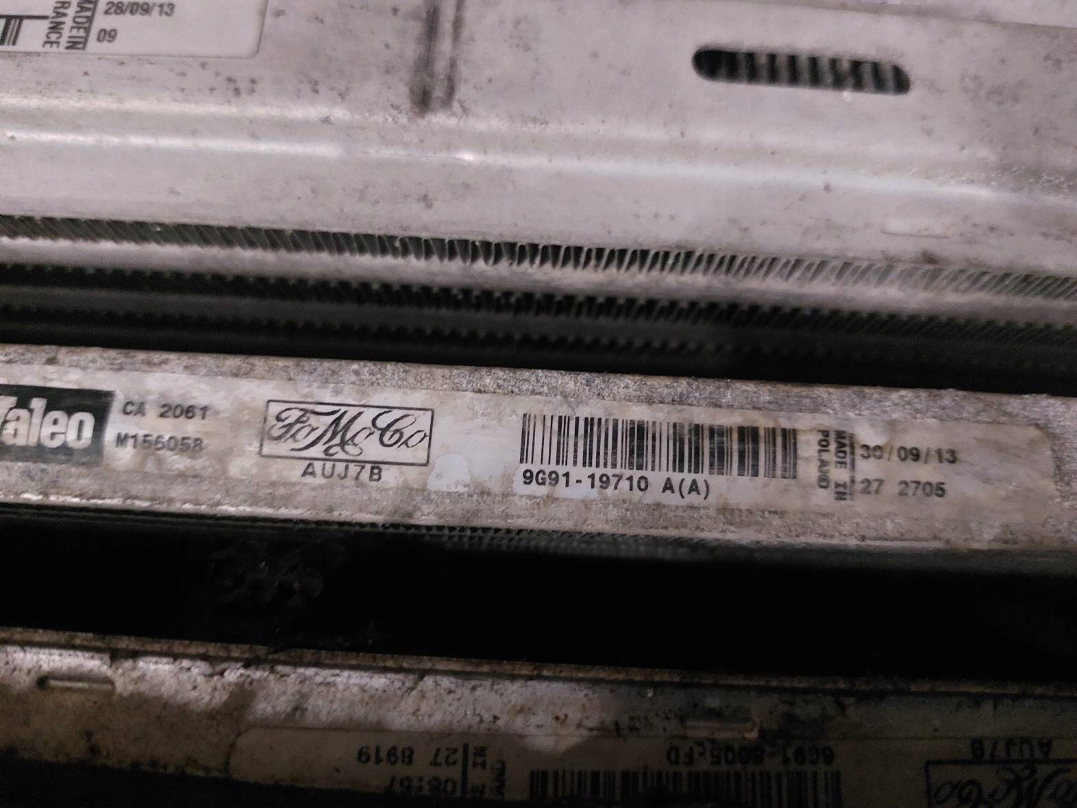 Kühler KOMPLET + Lüfter FORD GALAXY MK2 LIFT 2.0 TDCI