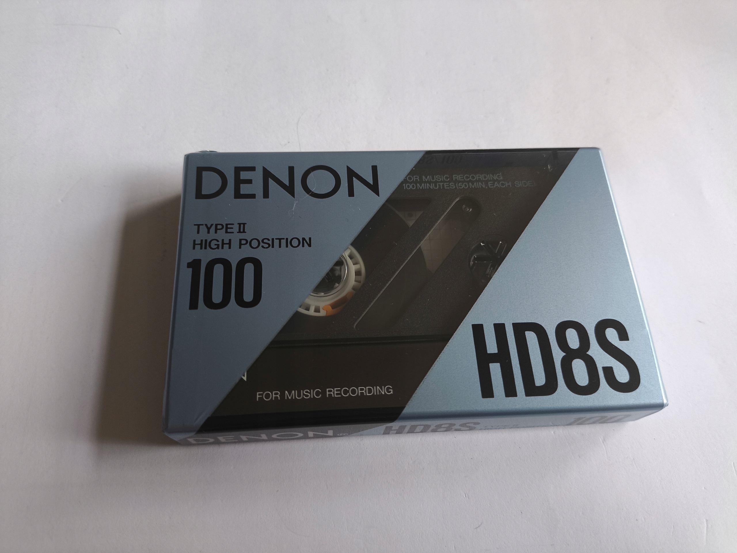 Denon HD8S Hd 8S 100 Chrome Type II Nos fólie $159