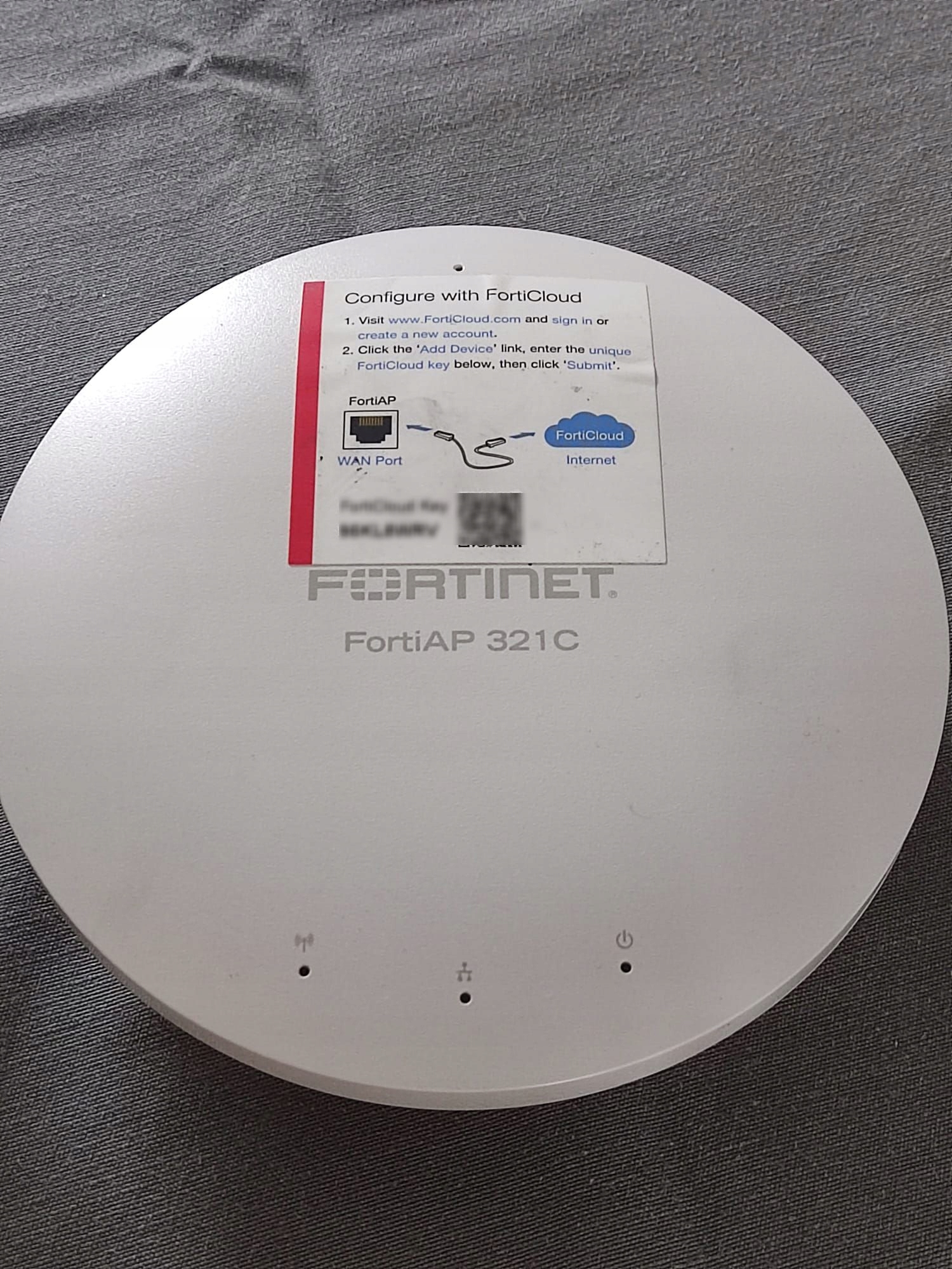 Access Point Fortinet FORTIAP-321C 802.11ac (Wi-Fi 5)