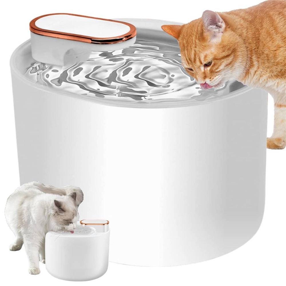 Levně Inteligentní Napáječka Fontána Tichá Pro Kočky Psa Miska Napáječka S Filtrem 3L