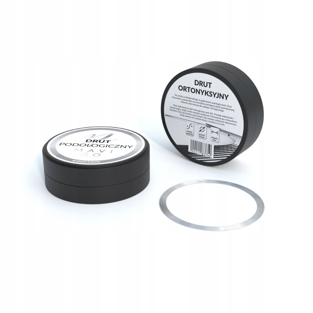 Mavi-Go Podologický drát pro ortonyxické spony 0,3 mm