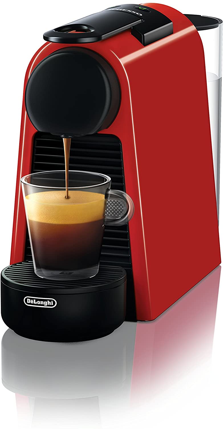 Kávovar na kapsuly De'Longhi Nespresso Essenza Mini EN85R 19 barov červený