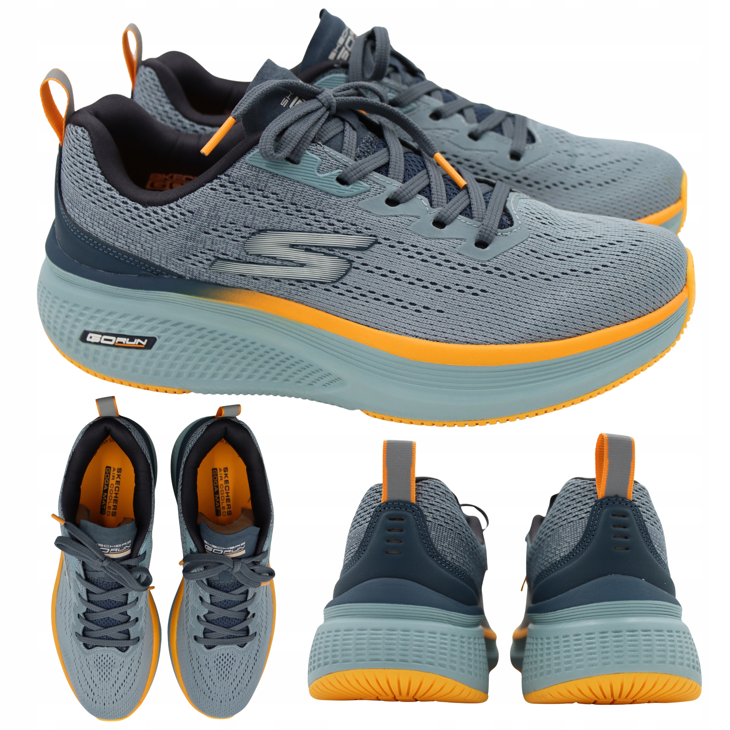 Pánské Sportovní Boty Na Běhání Lehké A Pohodlné Skechers 220847/SLT vel. 45