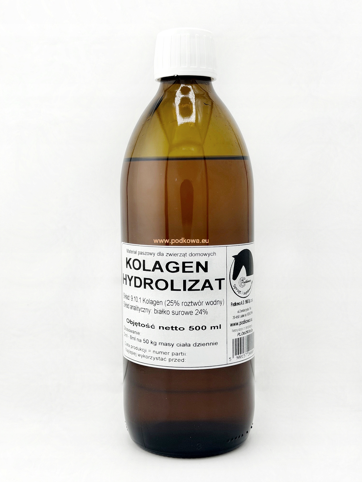 Kolagen hydrolizat płyn do picia 500ml Podkowa