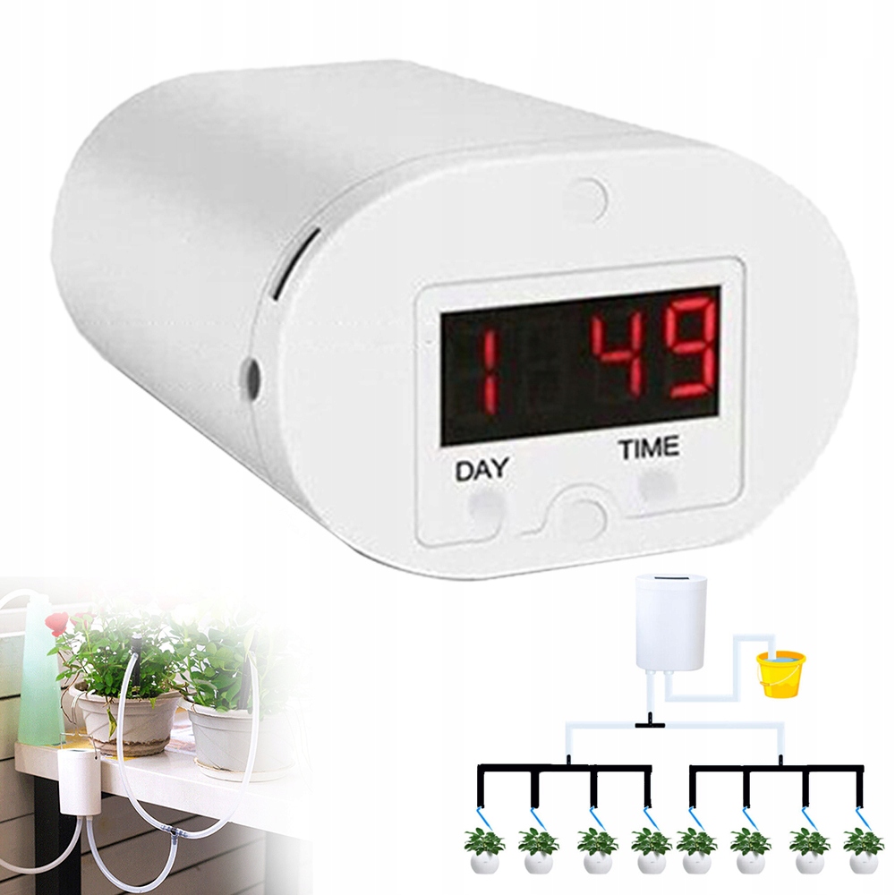 AUTOMATYCZNY SYSTEM NAWADNIANIA ZESTAW NA 8 ROŚLIN