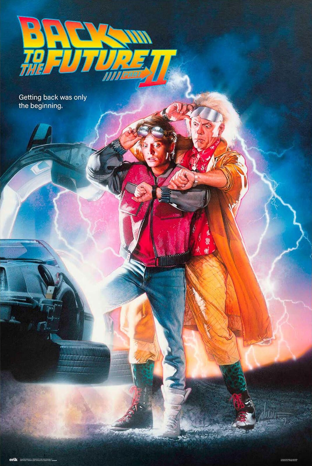 

Filmowy plakat Powrót Do Przyszłości 61x91,5 cm