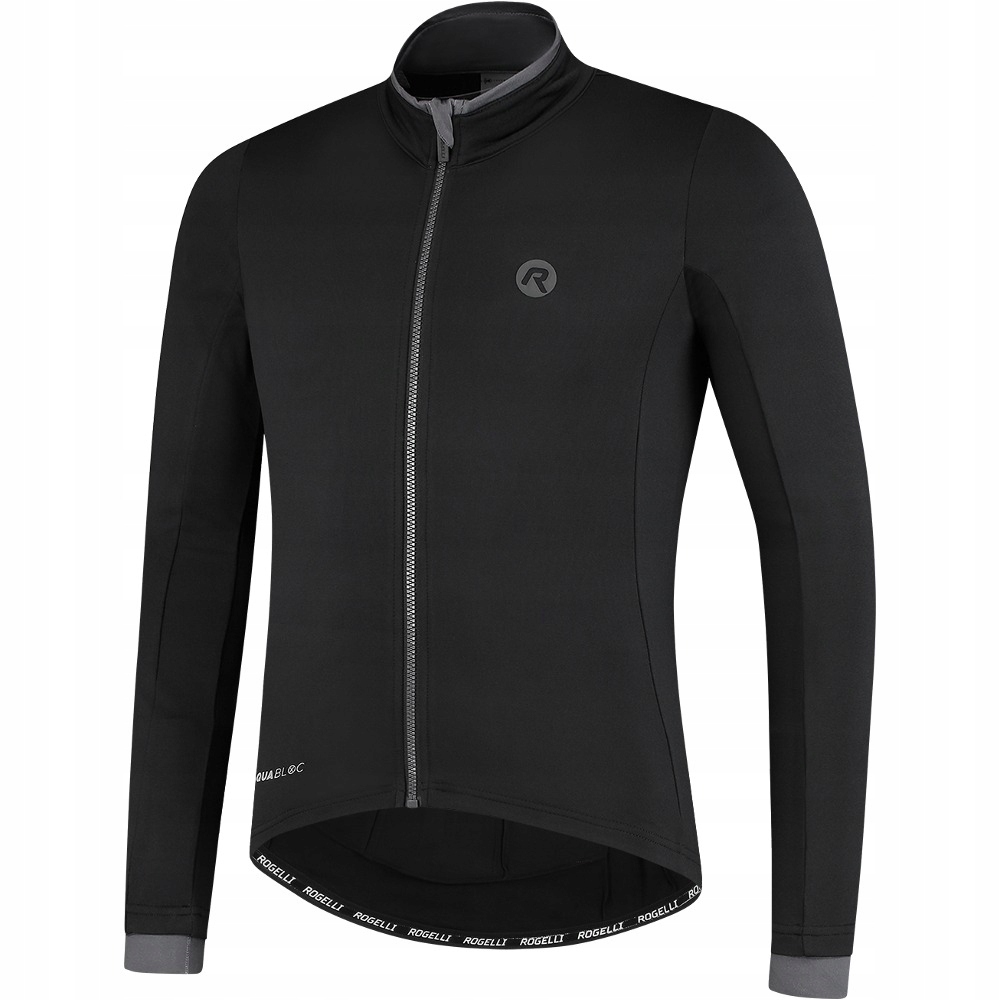 Rogelli Essential Tričko s dlouhým rukávem M Polyester Elastan Černá