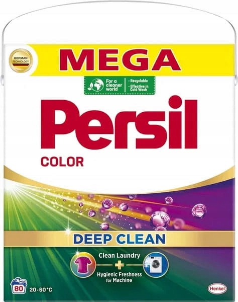 Levně Persil Color Prášek na praní Box 4,4 kg 80 praní Deep Clean