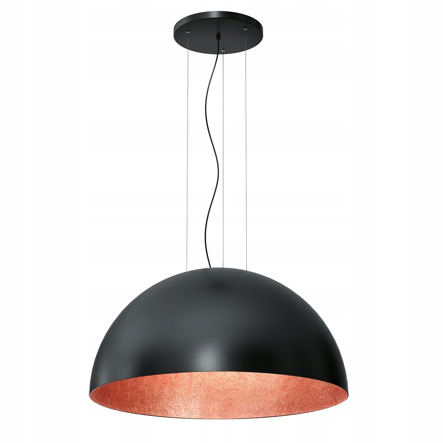 Závěsná Lampa Luminex Compo 1629 Černá/měděná