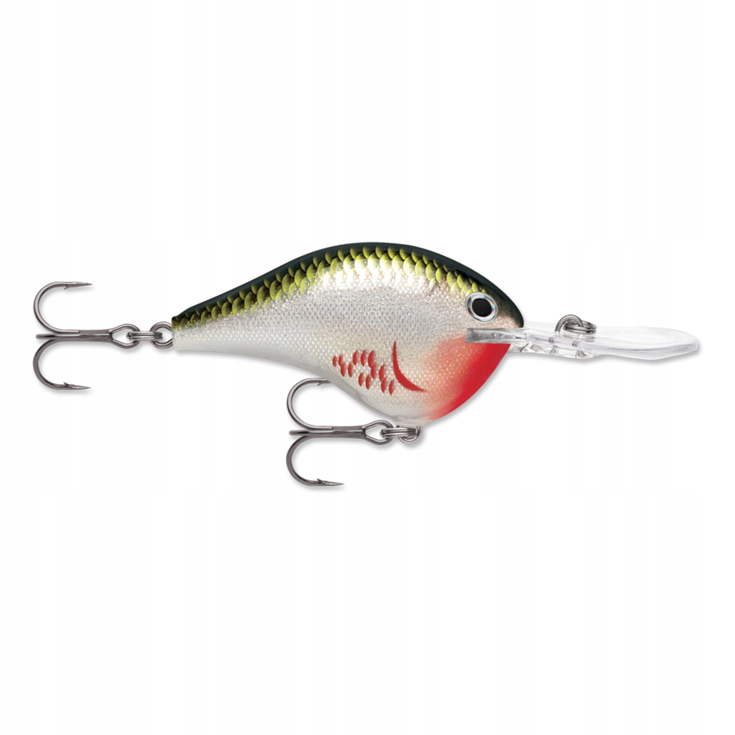Wobler Rapala Dives To 6cm 17g 3,6m DR12 Bos Bleeding Olive Shiner