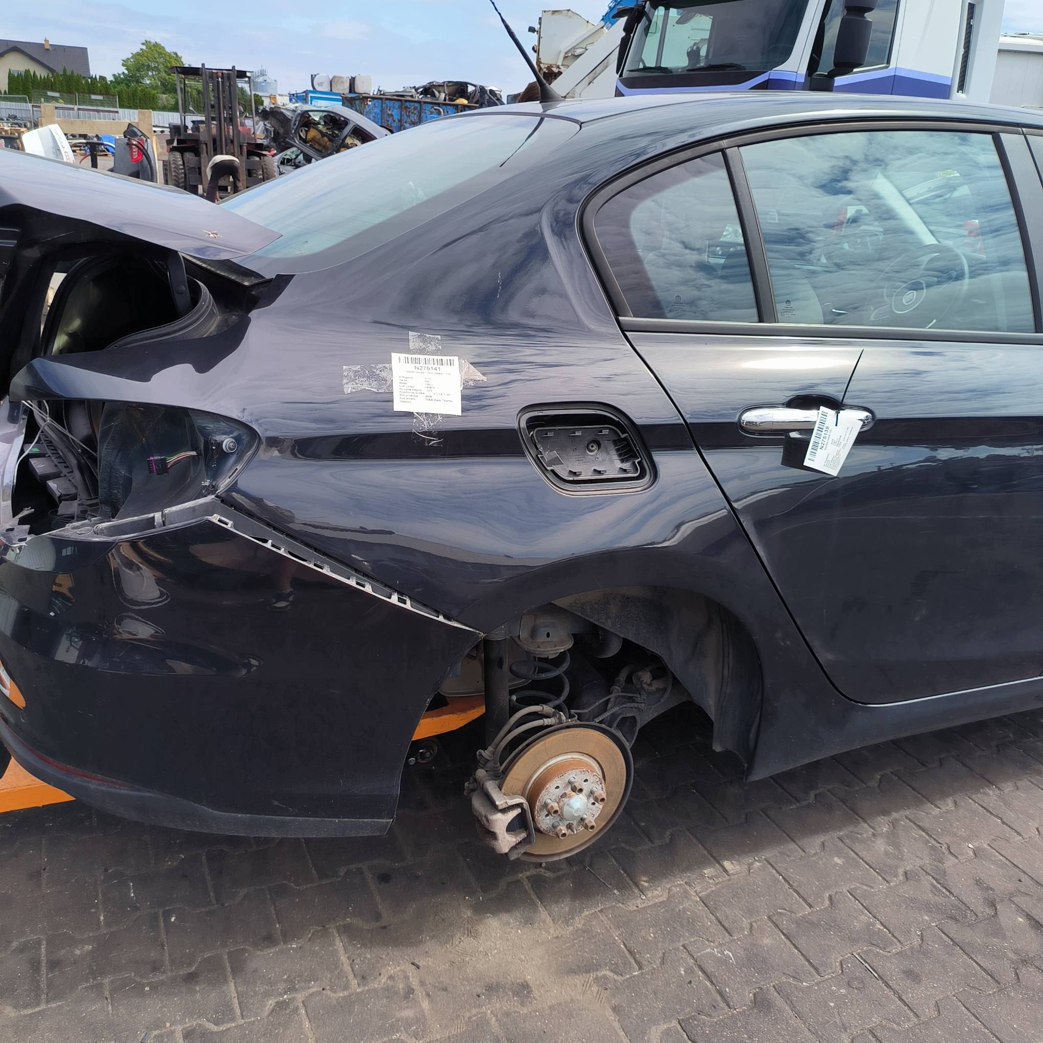 quarter fender right rear part side FIAT TIPO II