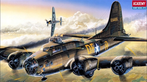 Academy 12495 Boeing B-17F Memphis Belle 1:72