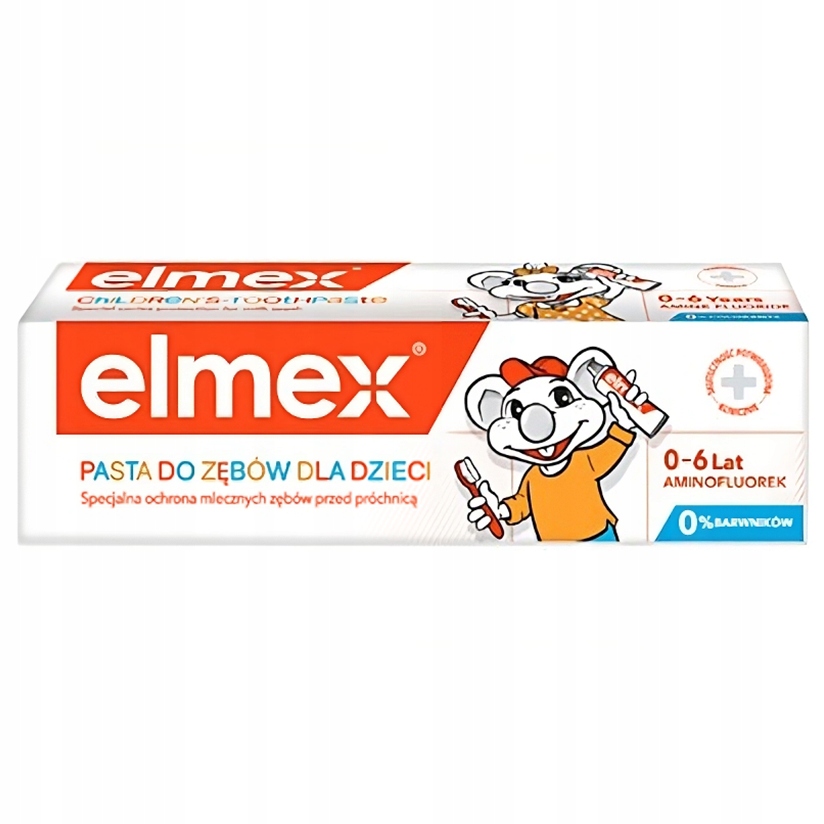 

Pasta Elmex Dla Dzieci 50ML Z Aminofluorkiem 0-6