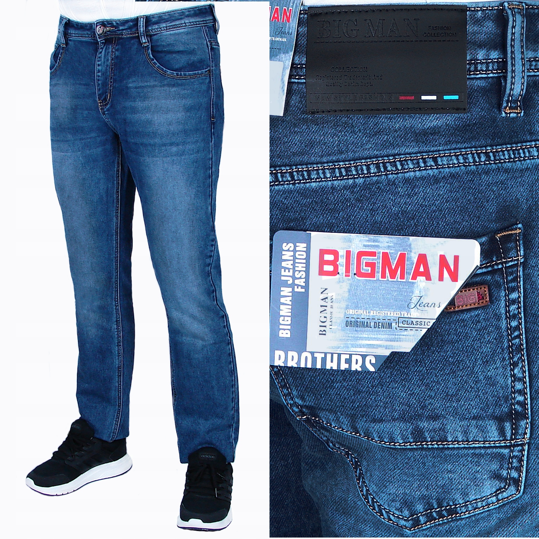 Pánské Džíny W36 L32 (pas 92-94 cm)