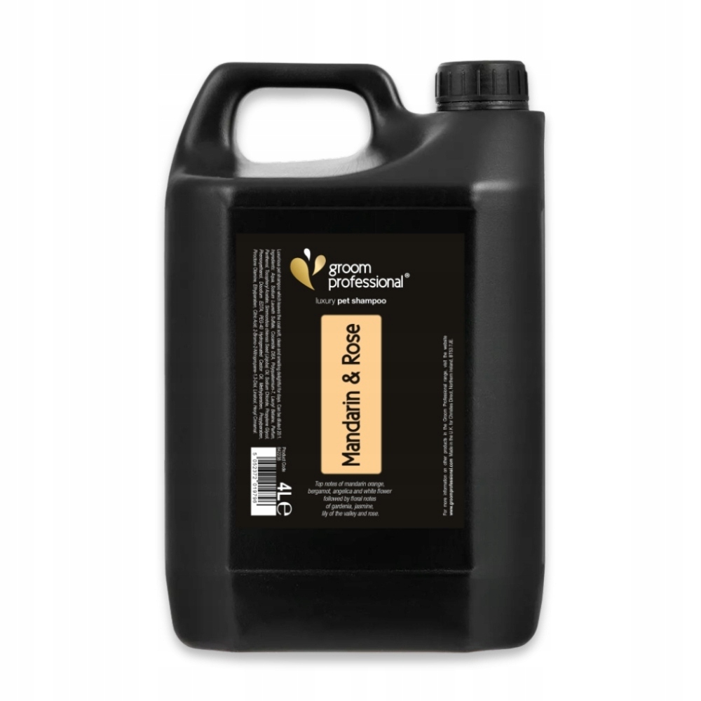 Groom Professional Mandarin and Rose 4 l szampon do każdego typu sierści