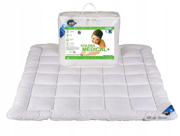 

Amw Kołdra Medical+ 180x200 1400g Medyczna Biała