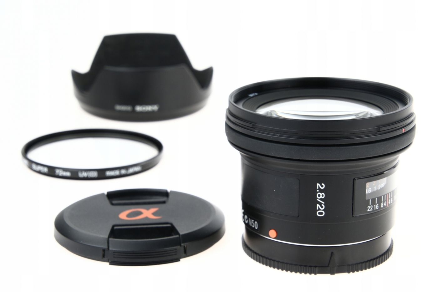 Obiektyw Sony 20/2.8 (SAL20F28) Sony A / Minolta - Sklep, Opinie