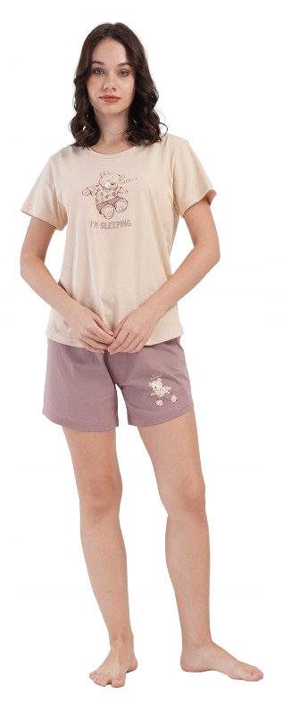 Zábavné Pyžamo Medvídek Pyžamo Pro Spícího Medvídka I'M Sleeping Roztomilý Medvídek XL