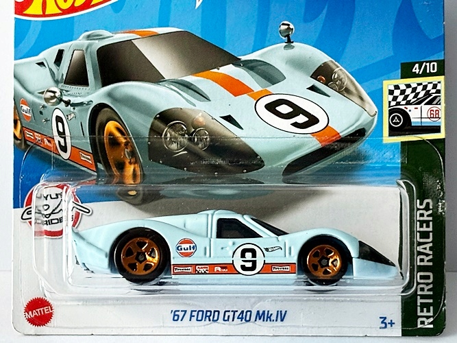 Hot Wheels Ford Gt 40 - Serie autek, samochodów i pojazdów dla