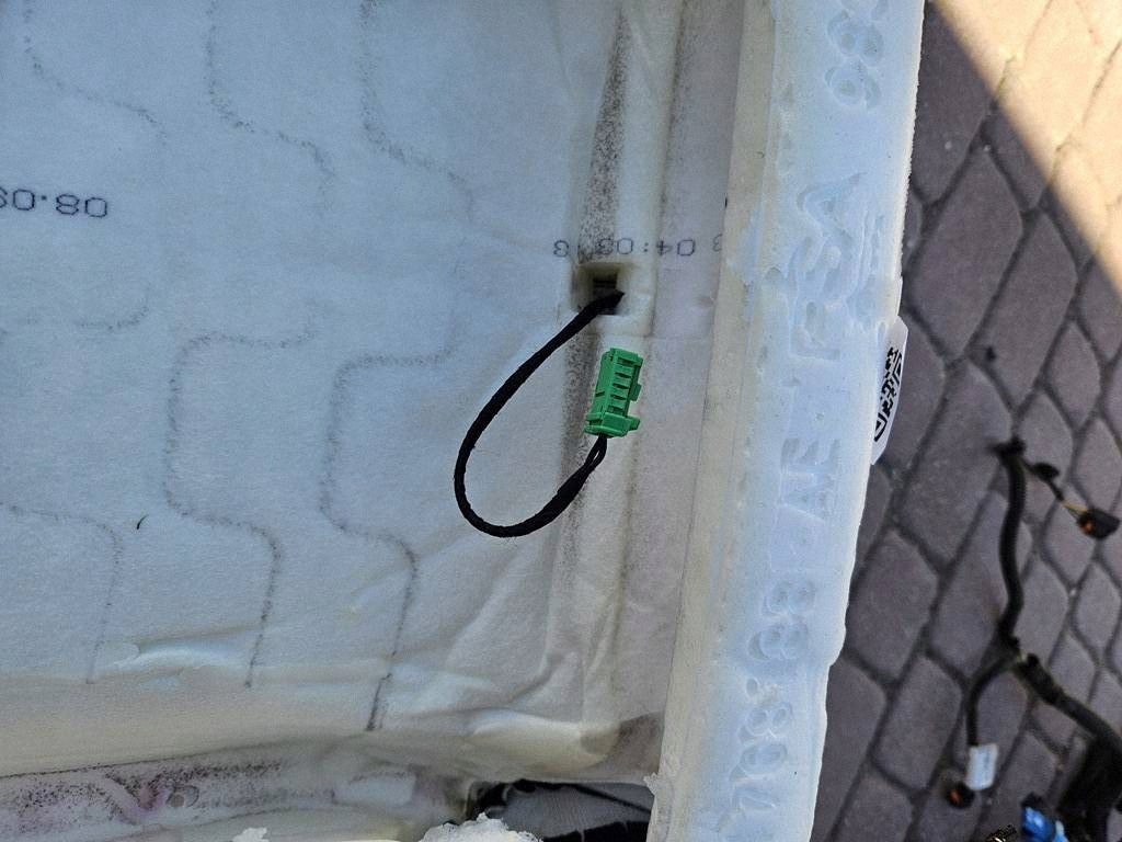 Oparcie Blende Abdeckung SITZ Halbleder gabka + mata Hitzung Gurten Opel Mokka B