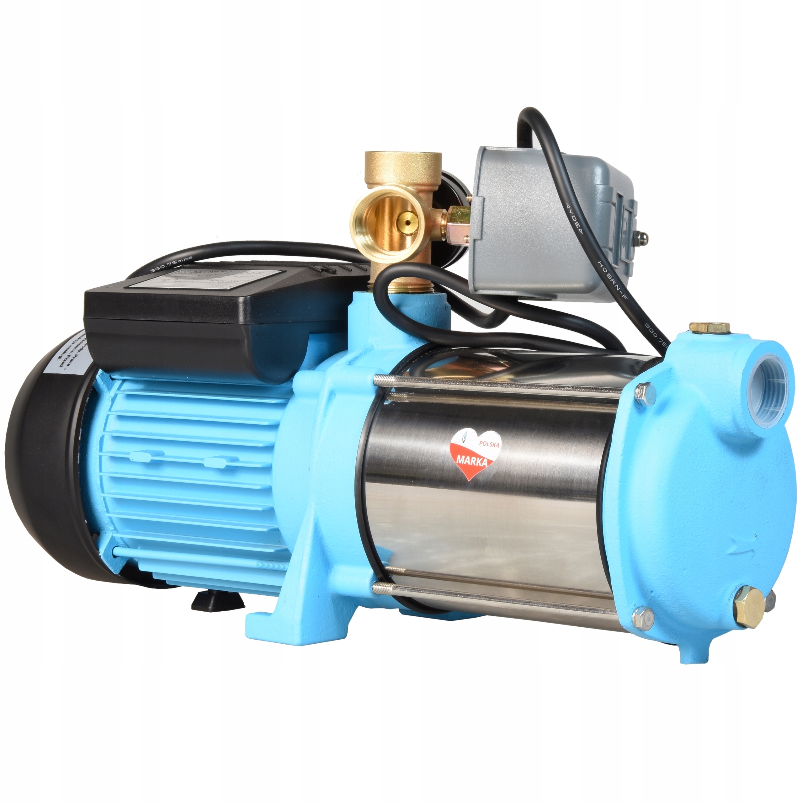 Hydroforová Pumpa Aluvra S Príslušenstvom 1300 W Do Vody Max-h Mhi Inox 5520 l/h