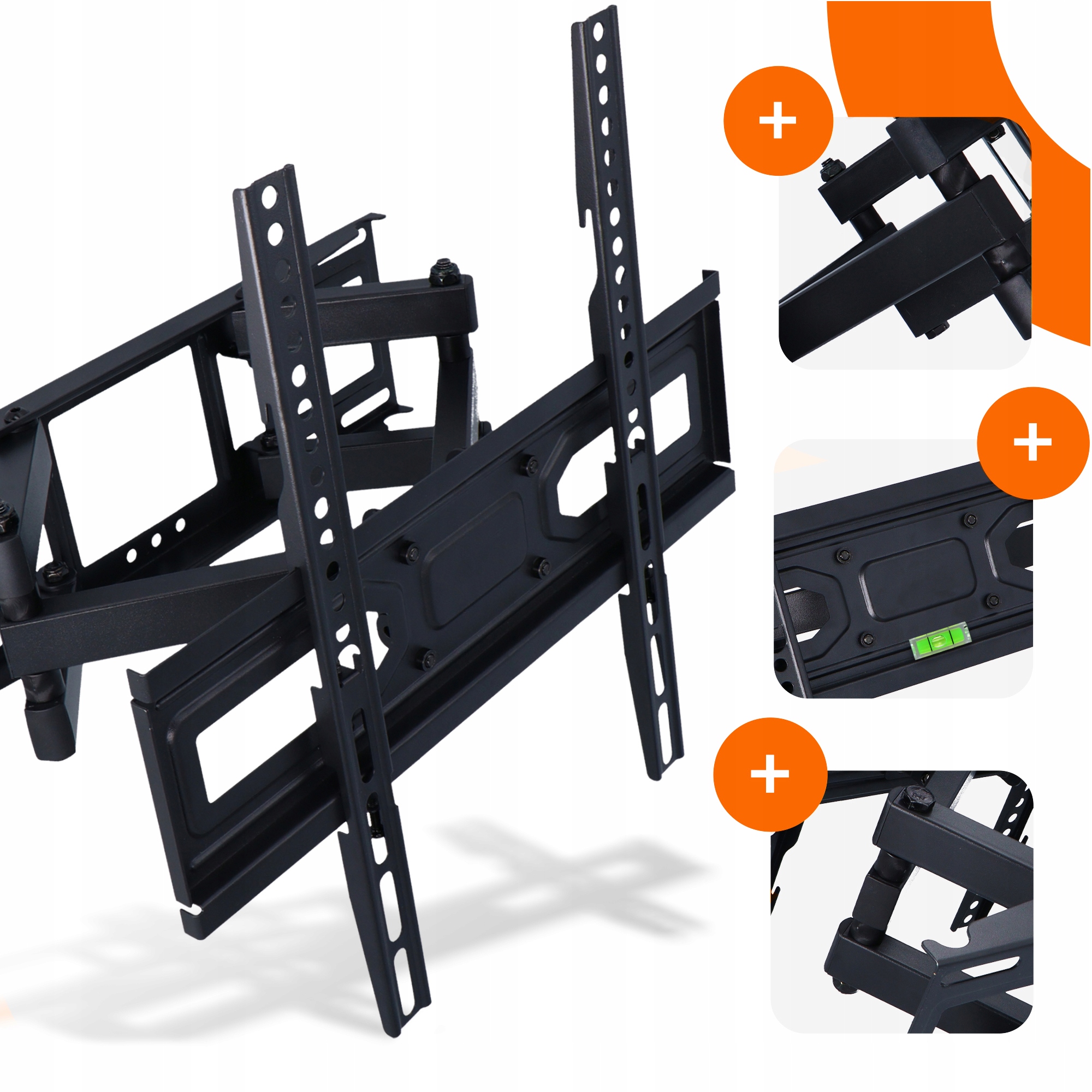 Držák Televizoru Xiaomi 65'' otočný držák Tv na zeď Sklopný, Pohyblivý