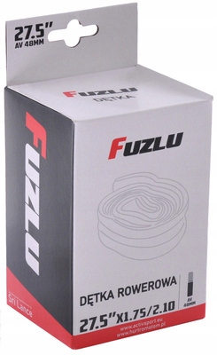 Dętka rowerowa 27,5x1,75/2,10 (27,5x1,75/2,5) Fuzlu Av 48mm