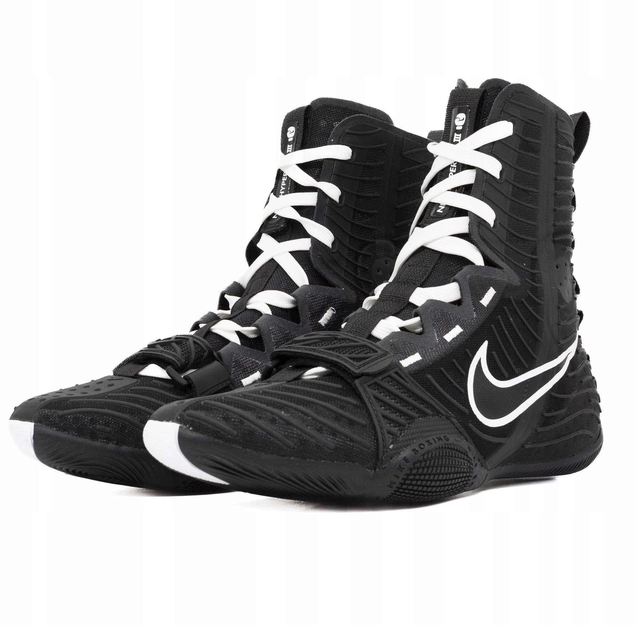 Boxerské Boty Nike Hyperko 3 Tréninkové Vysoké Černé HV6696-001 39