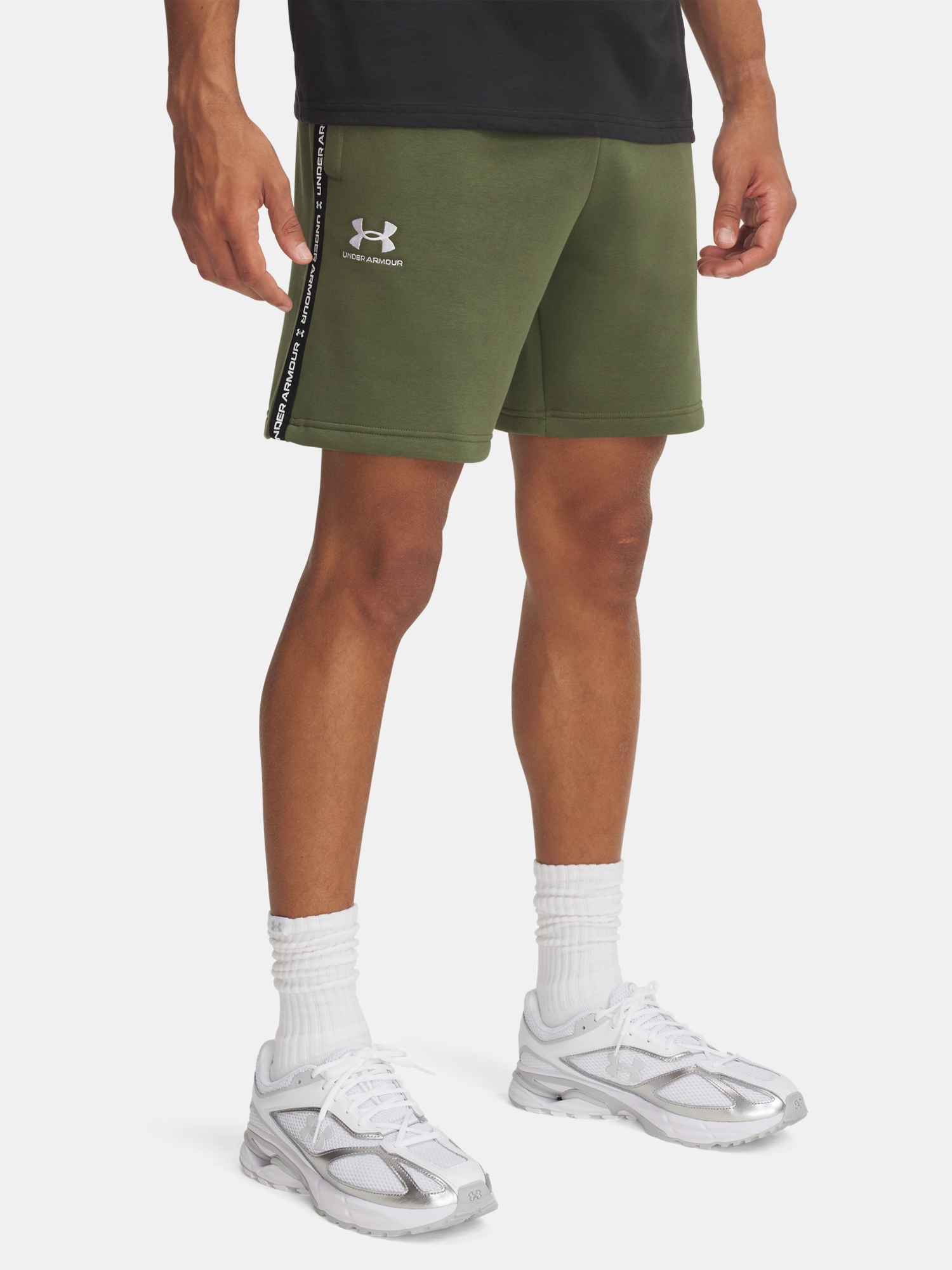 Pánské kraťasy Under Armour Ua Icon Fleece Short Taping