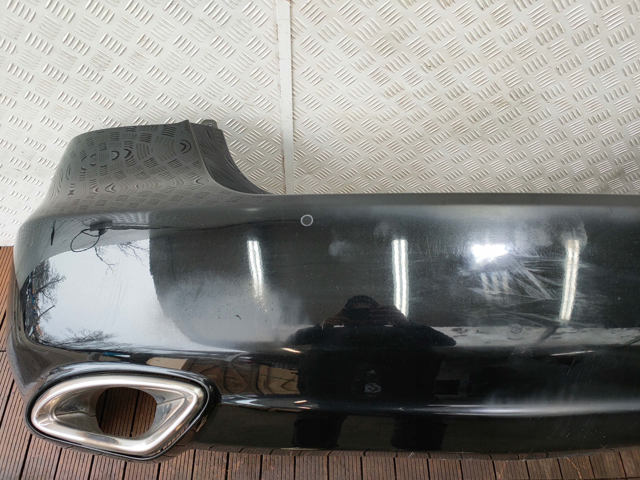 SUZUKI KIZASHI 09-14 bumper rear rear part below PDC ZMV