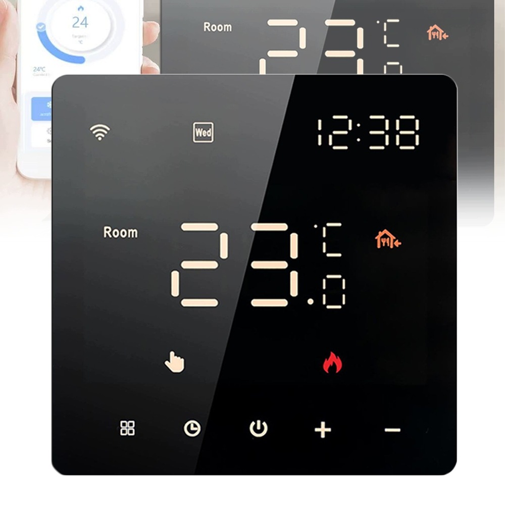 Pokojový Termostat Wifi Digitální Led Regulátor 16A