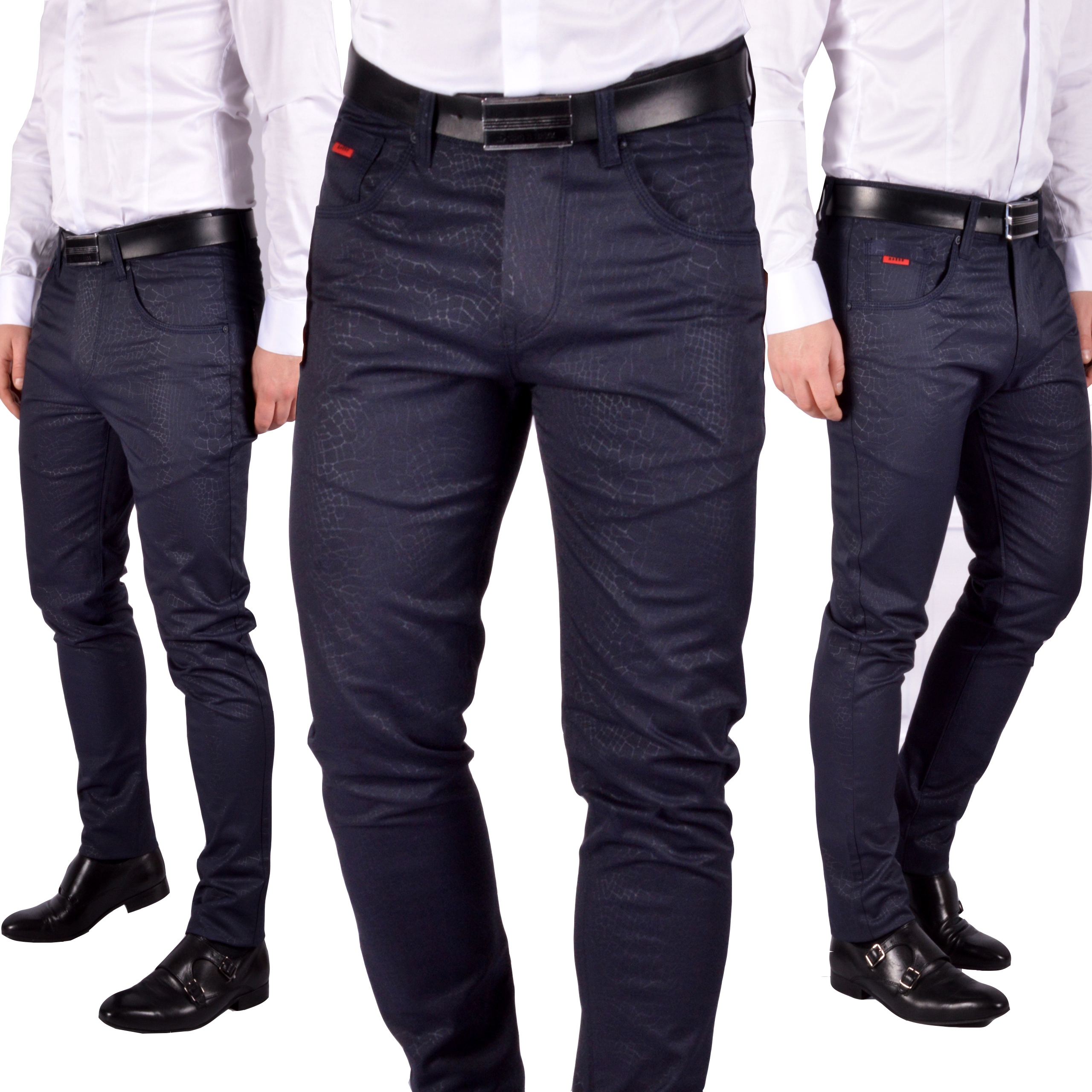 Pánské kalhoty Mondo Snake Casual Elegantní