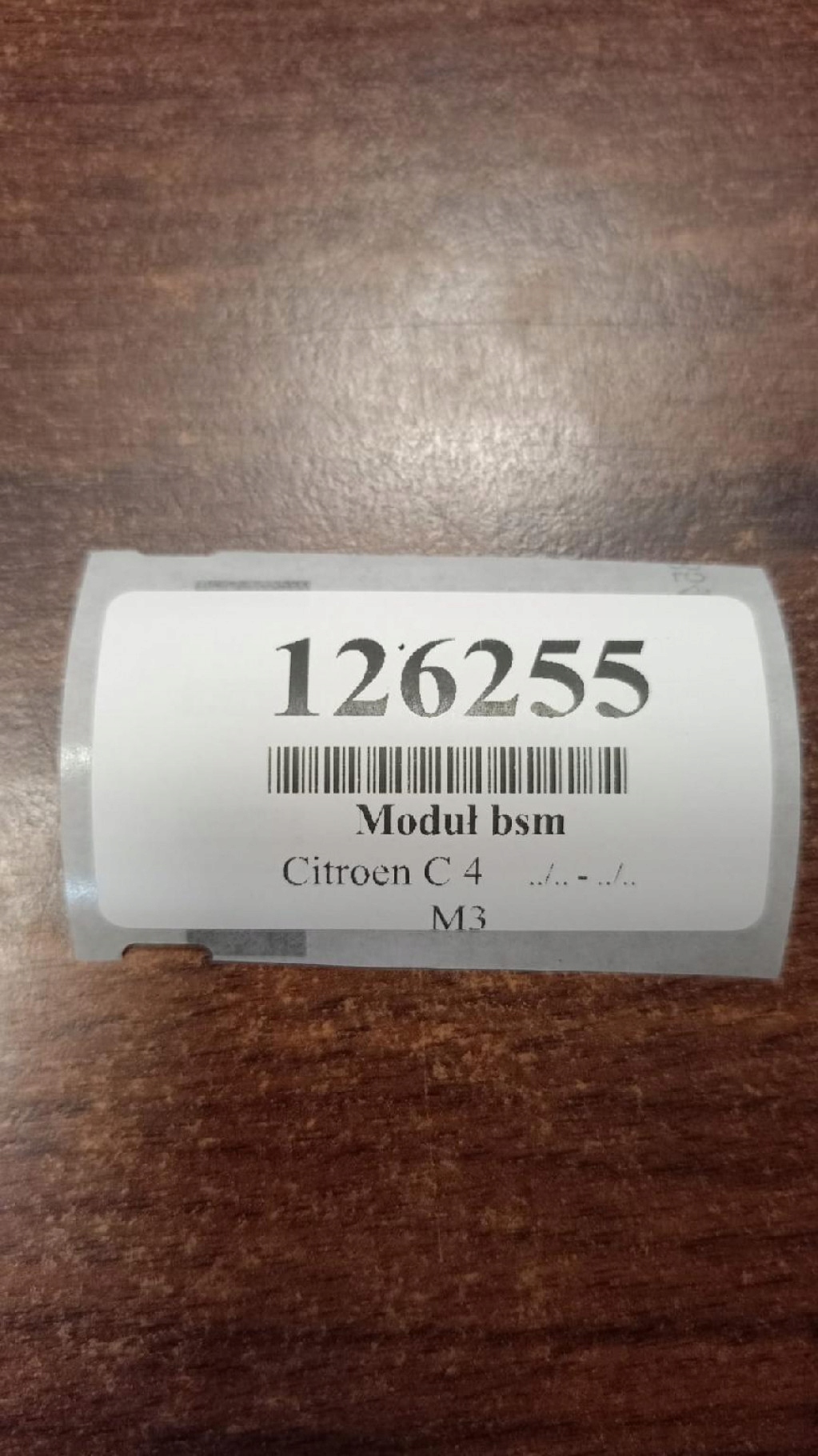 CITROEN C4 modulo BSM L06 WTYCZKI 9657718780