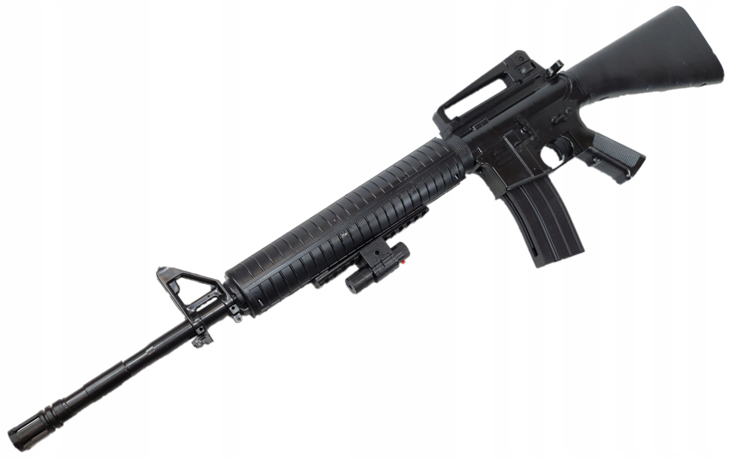 M16 AMERYKAŃSKI KARABIN NA KULKI SNAJPERKA +GRANAT Kolor dominujący czerń