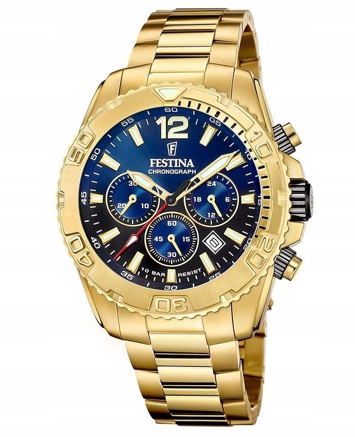 Pánské Hodinky Festina Timeless Chrono F20684/2 45,00 mm 10ATM