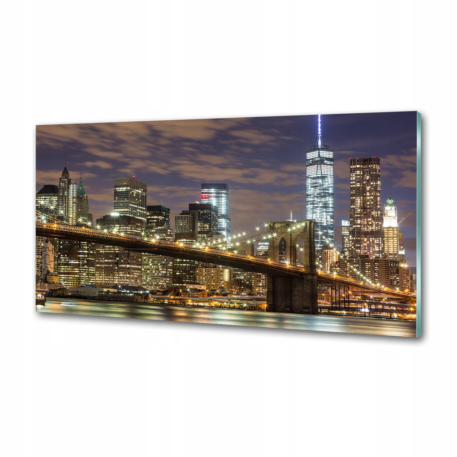 Panel do kuchyne Brooklynský most 120x60 cm Lepidlo