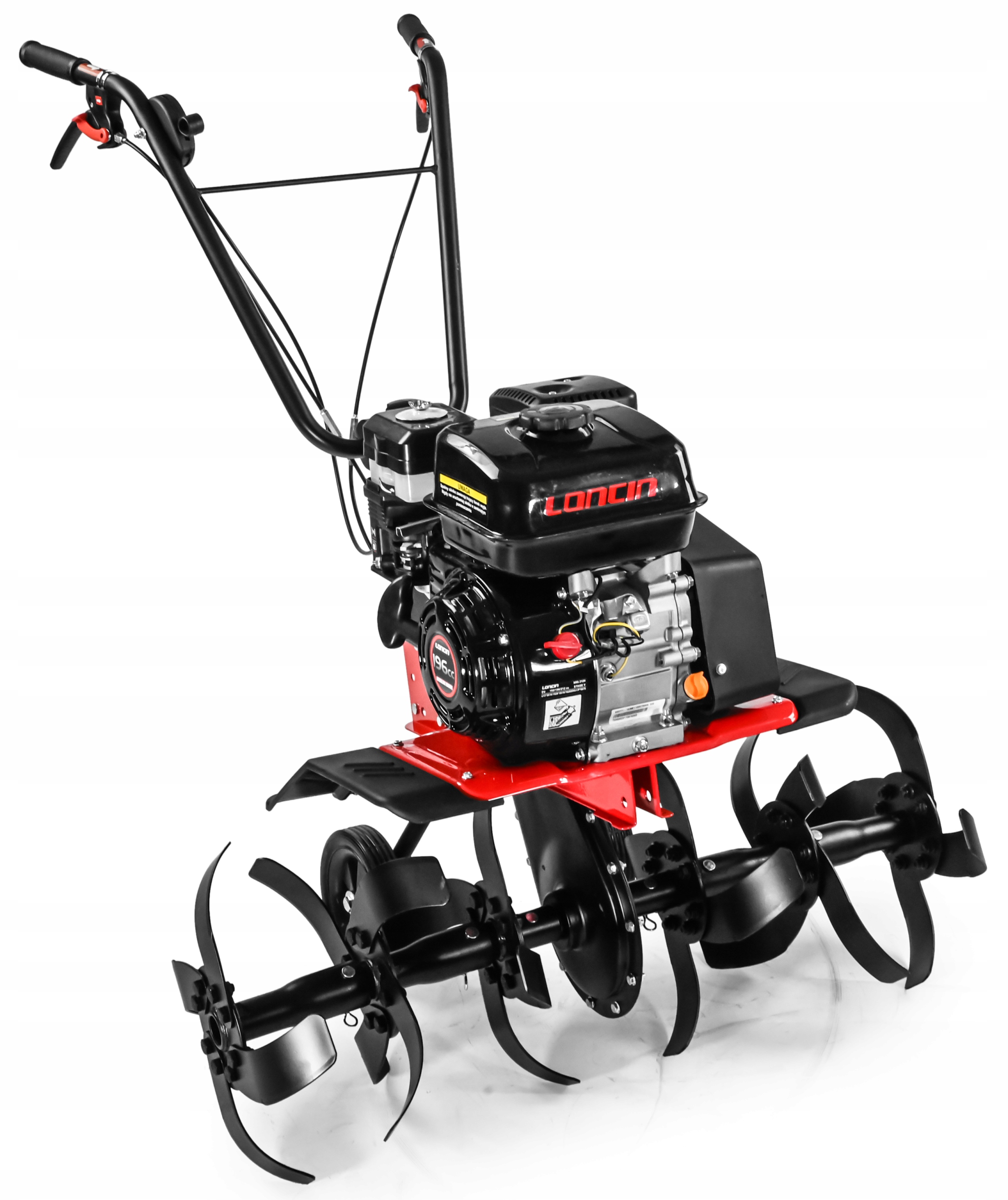 Glebogryzarka Hortmasz HGS155L BK-55 Loncin 196CC Mocna Duże Motyki