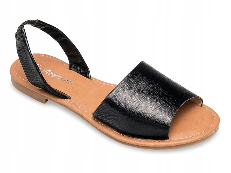 

Wsuwane Sandałki Damskie Czarne 40