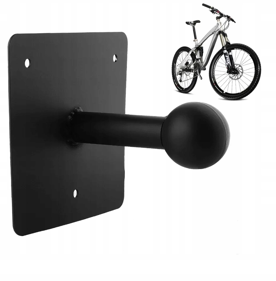 Wieszak Ścienny Na Platformę Rowerową Kula 50MM Uchwyt 20KG