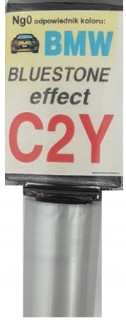 BMW C2Y BLUESTONE LAKIER SAMOCHODOWY ZAPRAWKA DO RYS 10 ML ARASYSTEM