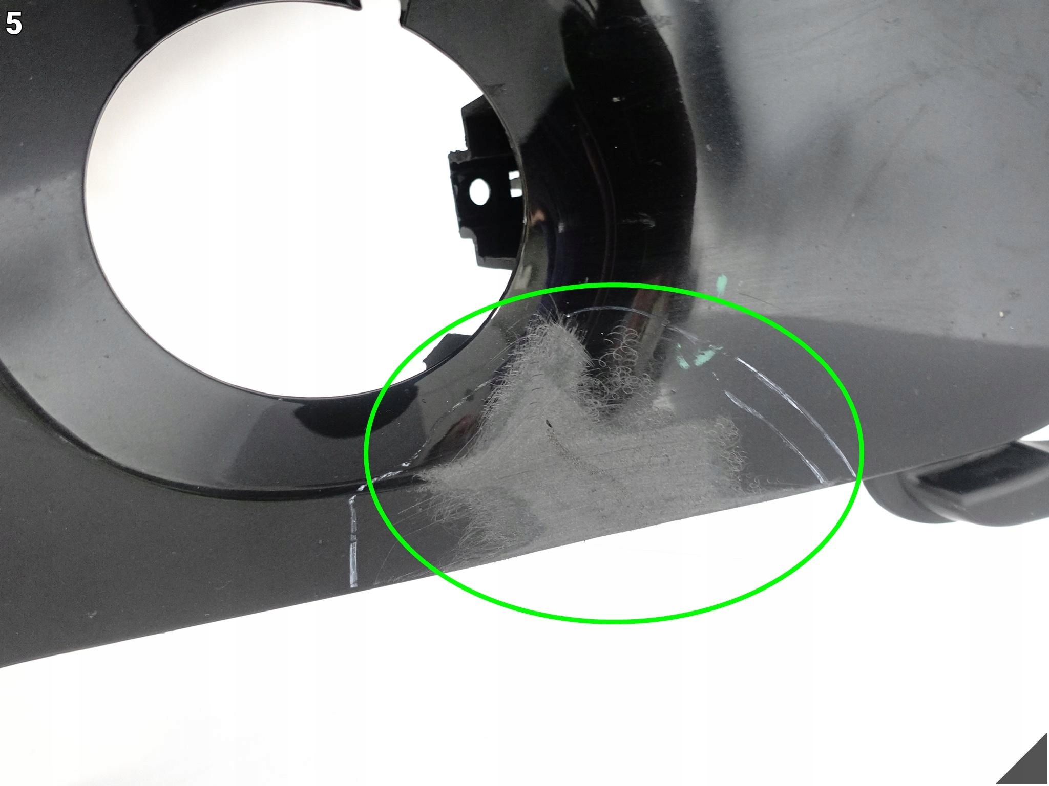 BMW X5 E70 06-11 fender FENDER right front (WERSJA for washer)