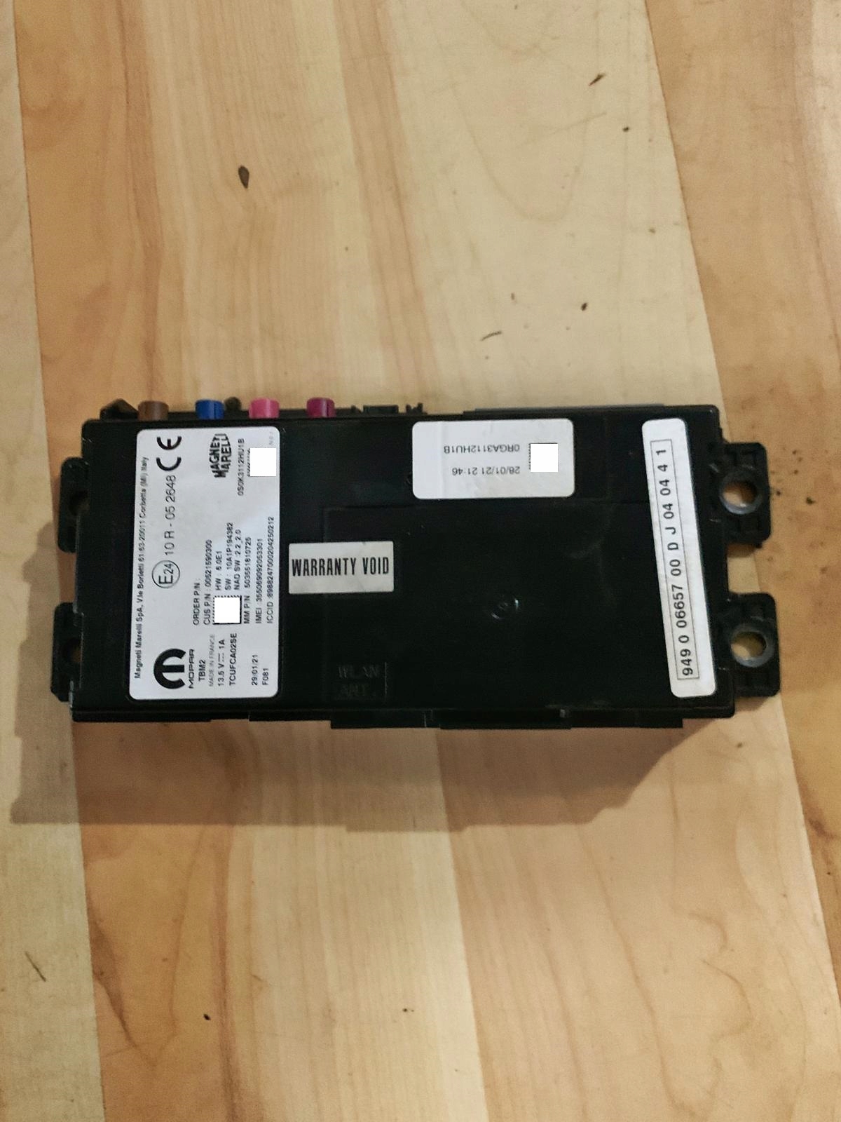 WZMACNIACZ NAWIGACJI ALFA ROMEO GIULIA 00521590300