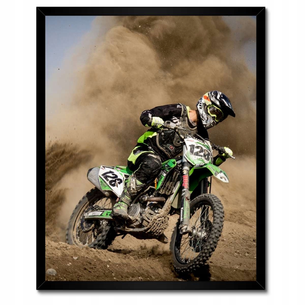 Plakáty v rámu 40x50 MotoCross Motocykl Motor