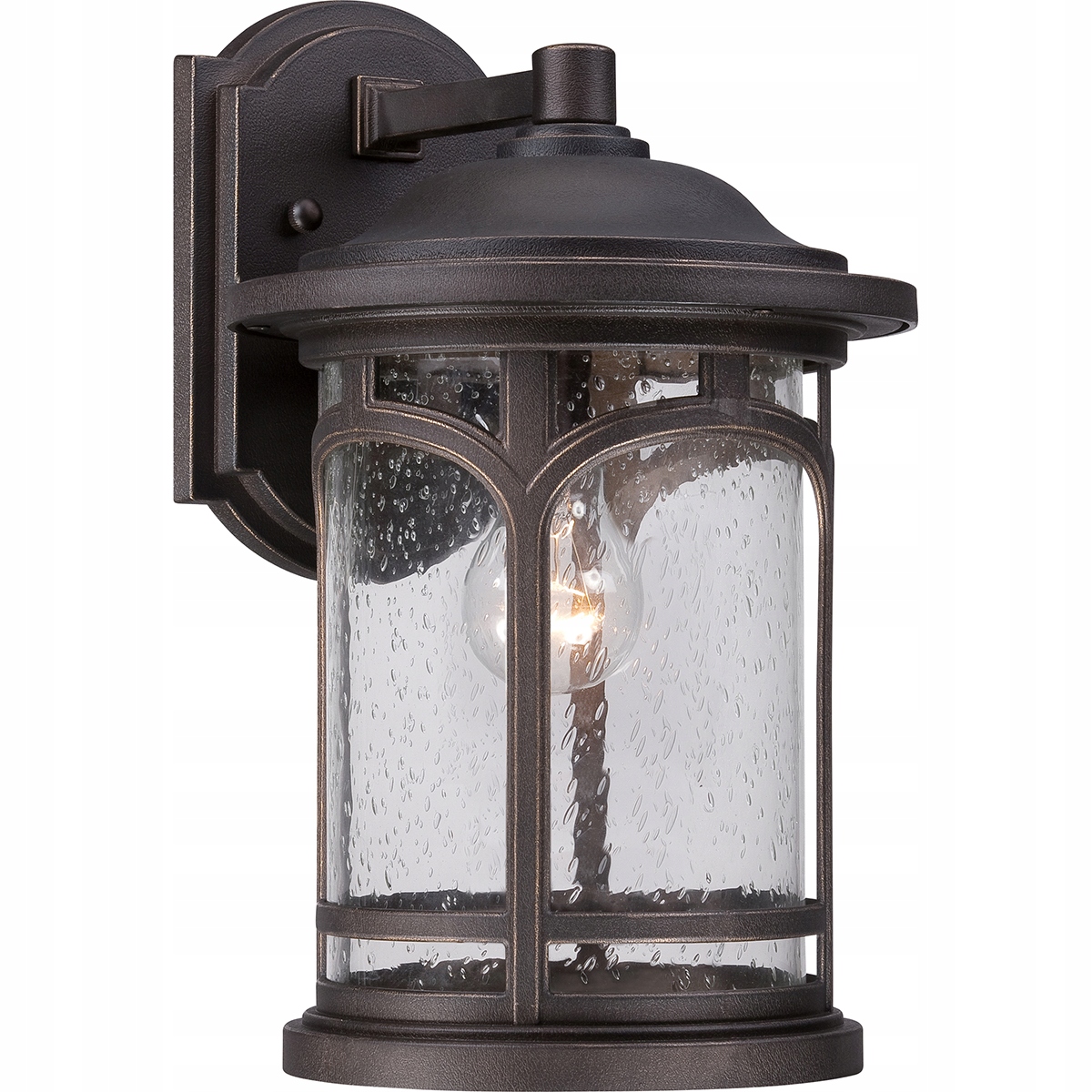 Vonkajšie nástenné svietidlo Marblehead Quoizel Bronz E27 60W IP44