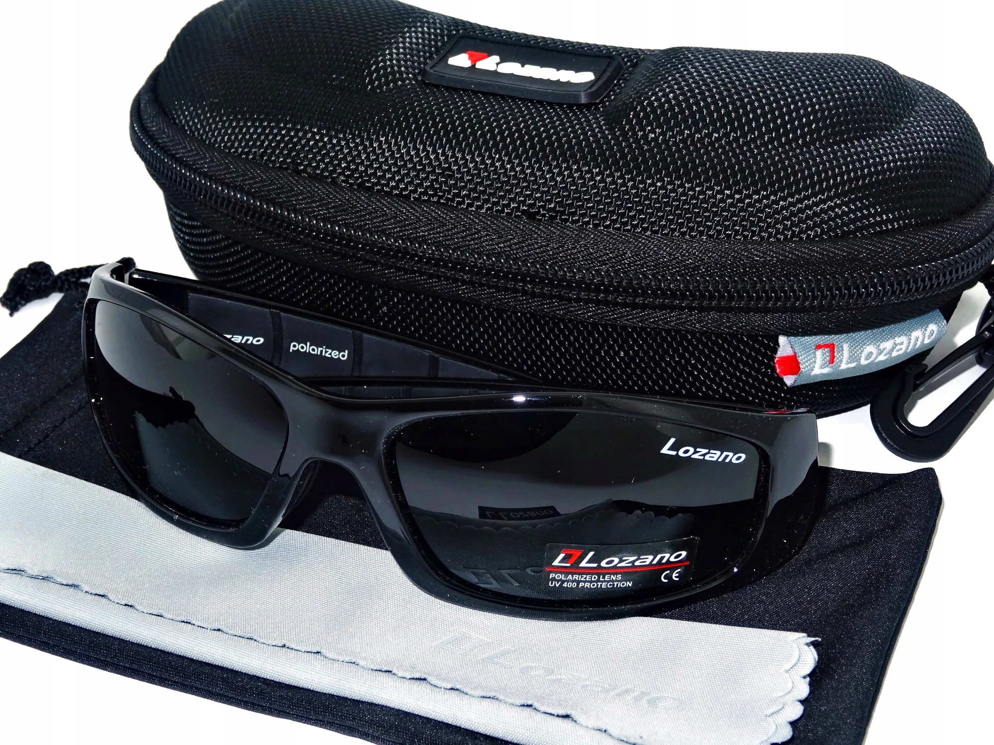 Lozano pánské Polarizační brýle pro jízdu autem, černé