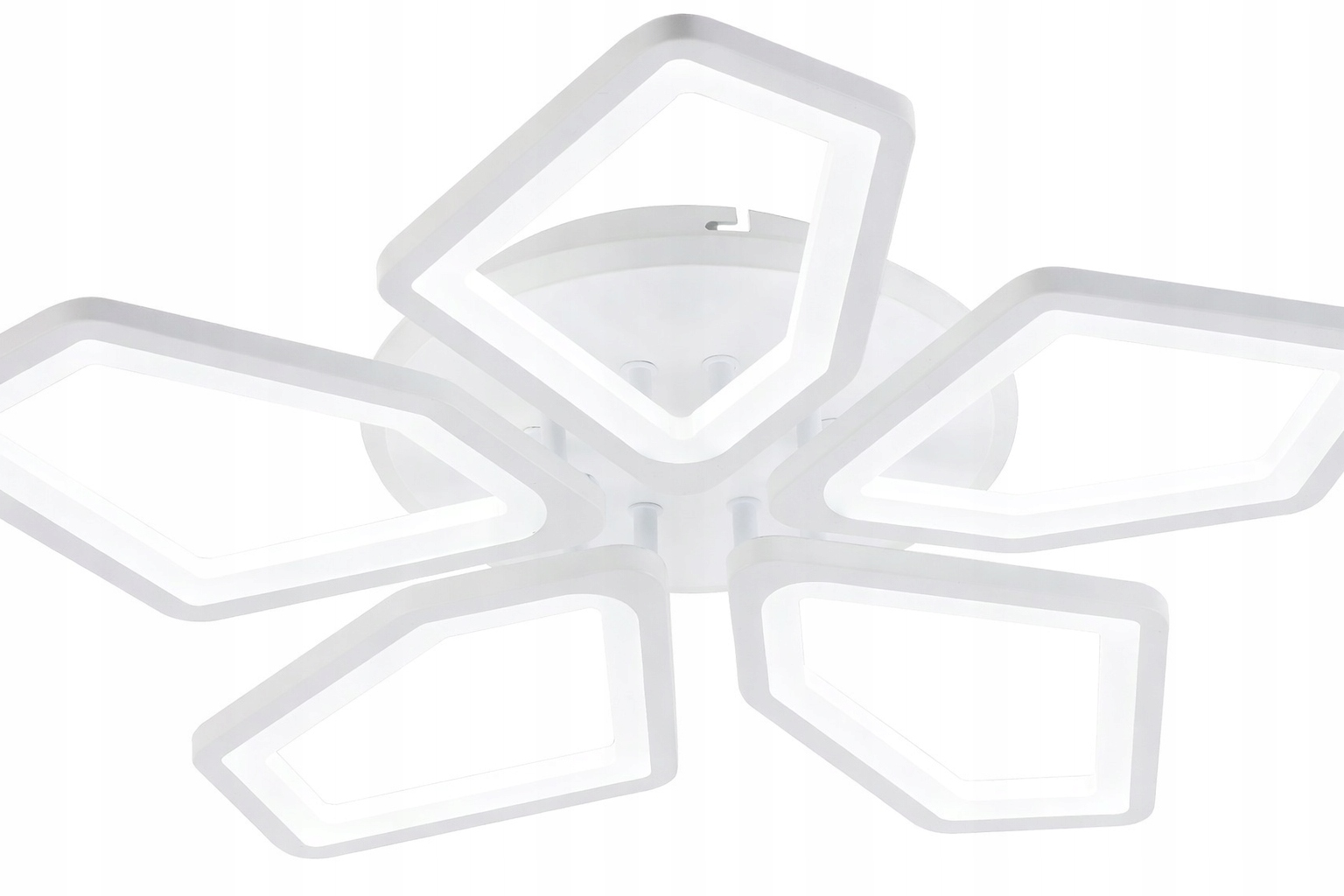 Lampa Led Sufitowa 100W 3000-6500 K Biała Design Premium Pilot Vargo DL1111