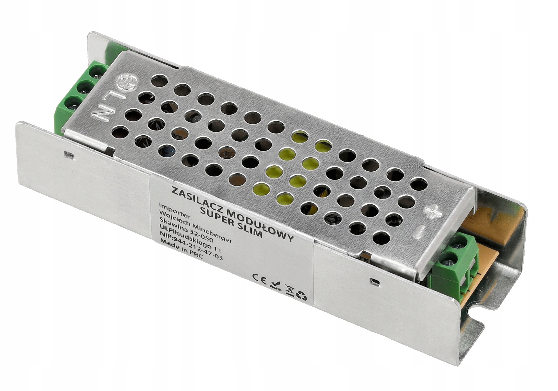 Zasilacz Led 24V 36W 1,5A Do Taśmy Led Slim Modułowy IP20 Transformator