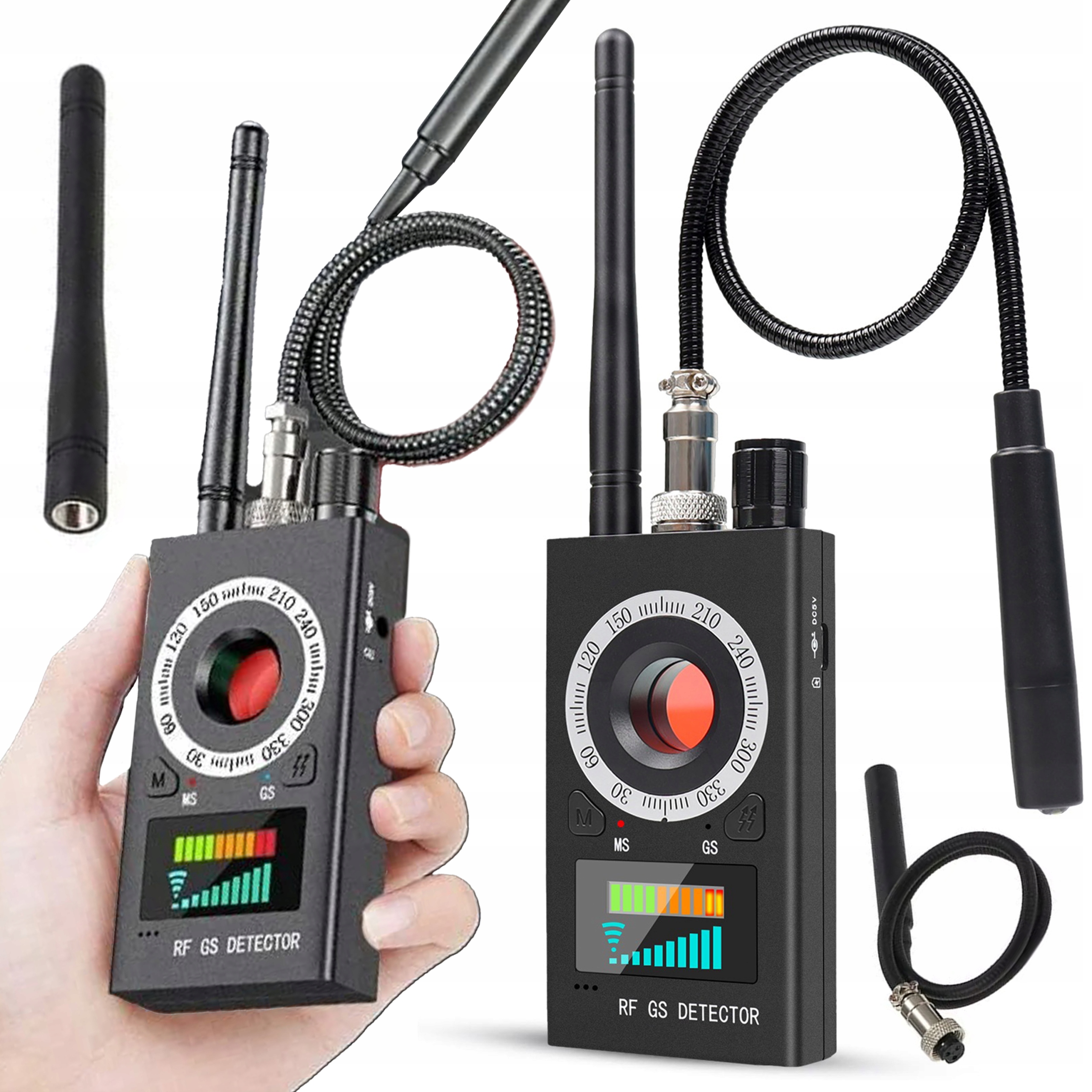 Detektor Odposlechů Kamer Gsm Gps Skrytých Lokátorů Detektor Wifi K18