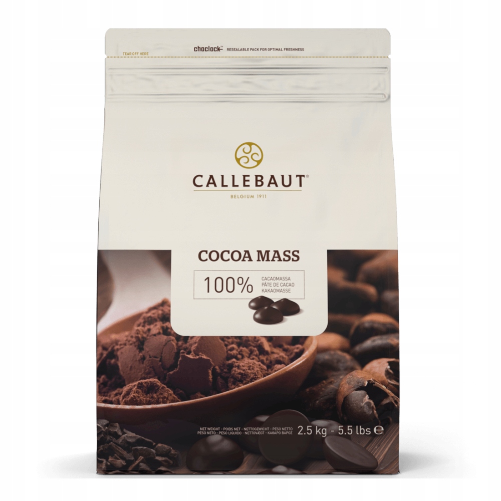 Callebaut Kakaová hmota 100% 2,5 kg