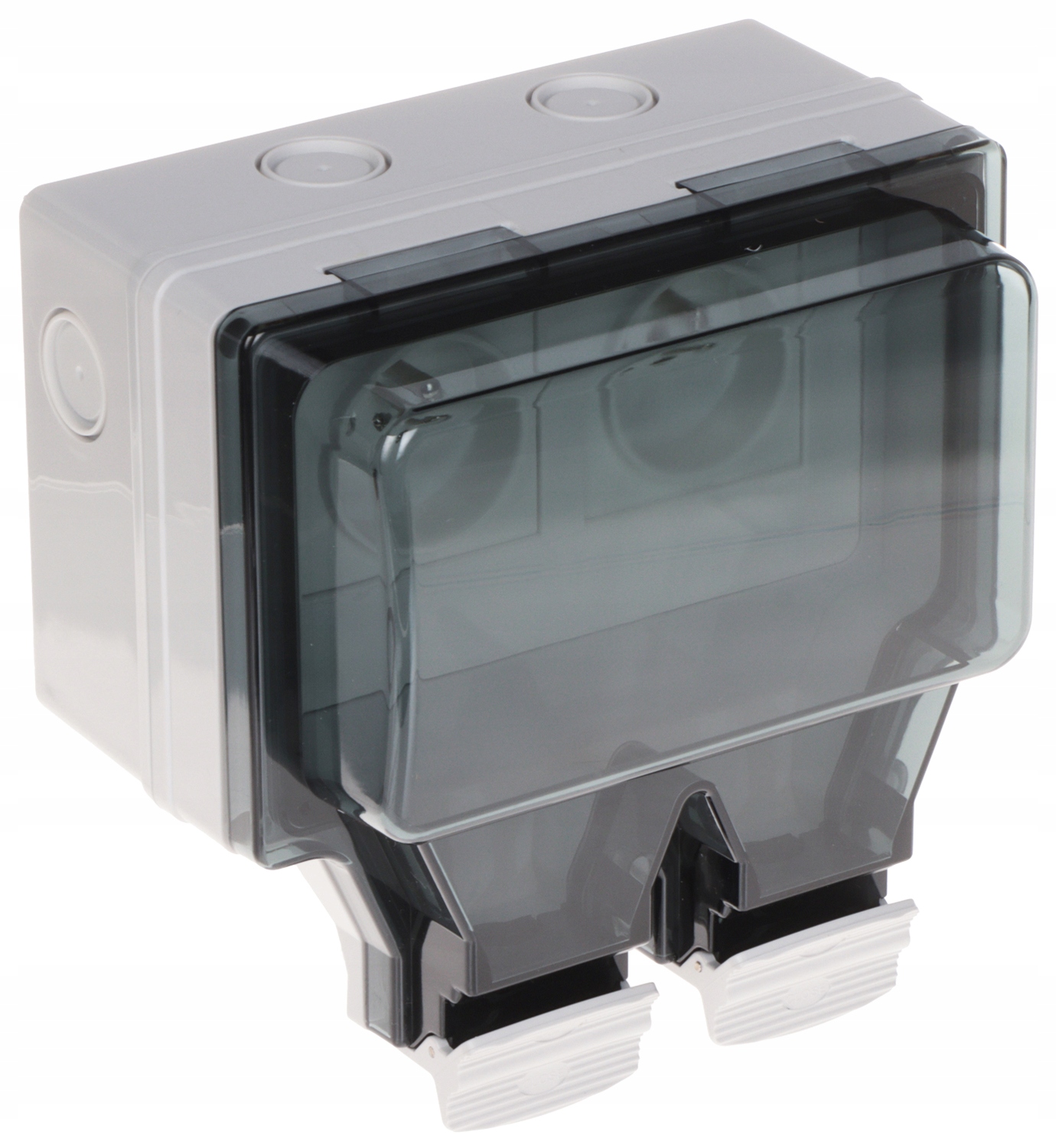 Podwójne Gniazdo Zewnętrzne Elektryczne Wodoszczelne 230V IP66